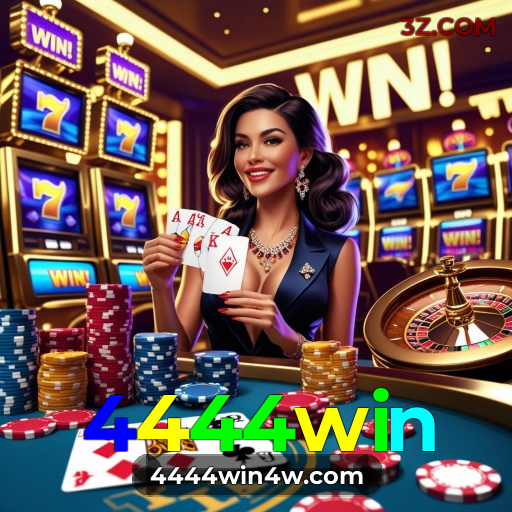 Mesa de Blackjack 4444win
